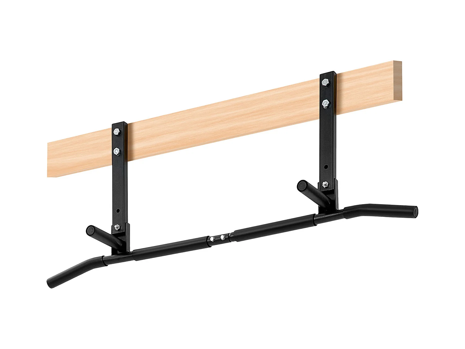 Joist Pull-Up Bar SucceBuy, Plafondgemonteerde Multi-Grip Fitnessstang voor Thuisgym, 42" Zwaar Staal, Capaciteit 440 Lbs
