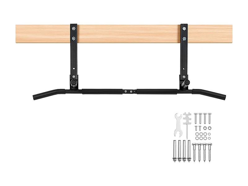 Klimmzugstange SucceBuy, Deckenmontage, Multi-Grip-Fitnessstange für das Heim-Fitnessstudio, 107 cm, Robuster Stahl, 200 kg Tragkraft