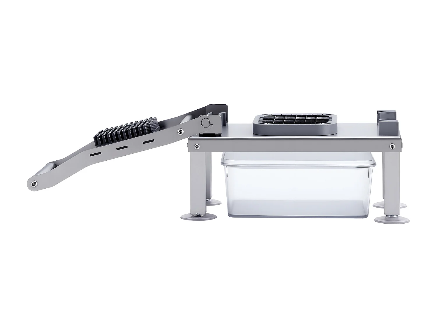 Mandoline Cuisine Hachoir SucceBuy,  avec 8 Lames en Acier Inoxydable et Récipient, Coupe Oignons et Pommes de Terre, Gadgets de Cuisine Hachage Rapide