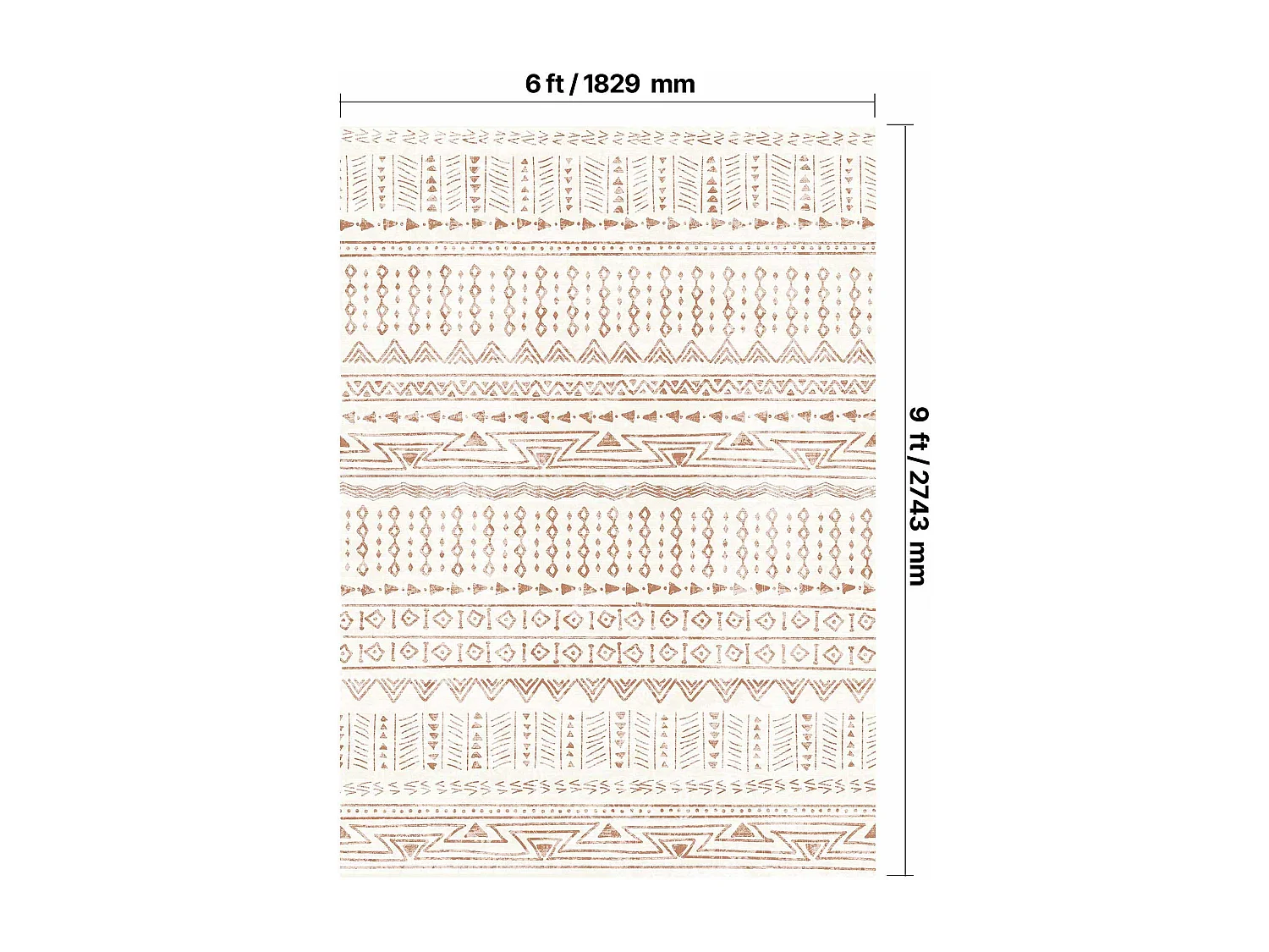 Tapis Salon SucceBuy, 1,8 x 2,7 m, Grand Tapis Chambre Lavable Antidérapant, Doux Confortable, Style Moderne, pour Chambre, Beige