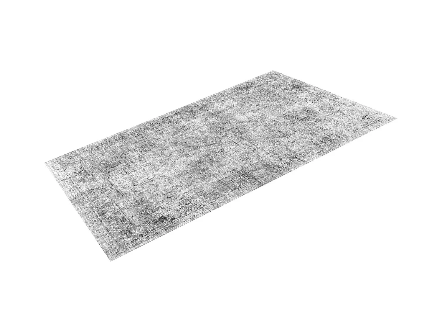Tapis Salon SucceBuy, 2,7 x 3,7 m, Grand Tapis Chambre Lavable Antidérapant, Doux Confortable, Style Bohème, pour Chambre, Gris