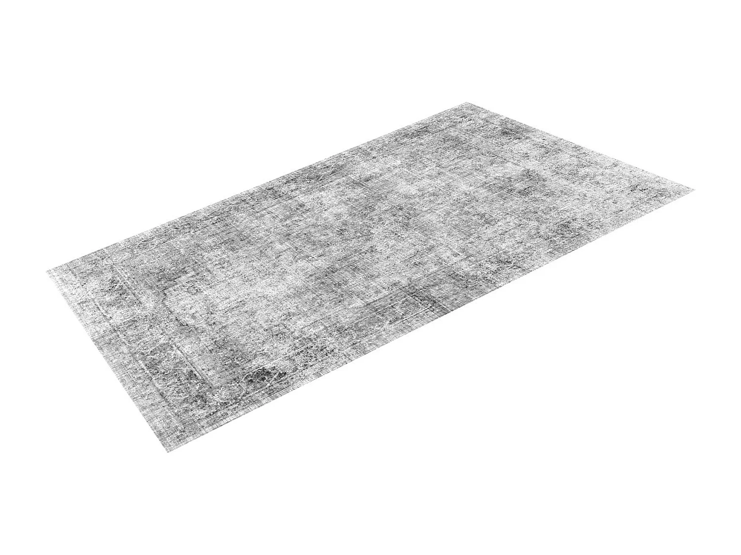 Alfombra de Salón SucceBuy, 2,7 x 3,7 m, Alfombra Grande para Dormitorio, Lavable, Antideslizante, Suave y Cómoda, Estilo Bohemio, para Dormitorio, Gris