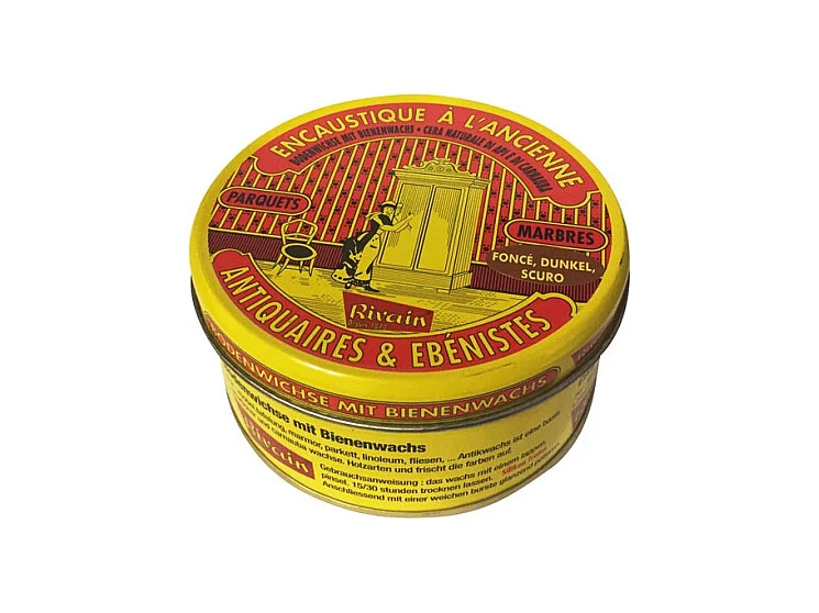 Encaustique Pâte Bois Foncé 250ml - Protège, Nourrit et Fait Briller