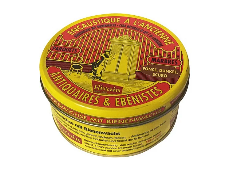 Wosk Enkaustyczny Pasta Do Ciemnego Drewna 250ml - Chroni, Odżywia i Nadaje Blasku