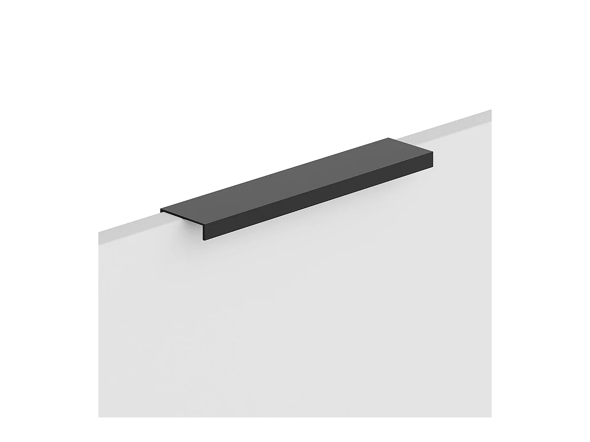 Ensemble de 6 meubles de cuisine - L. 185 cm - chêne clair cannelé - Sierra Mix