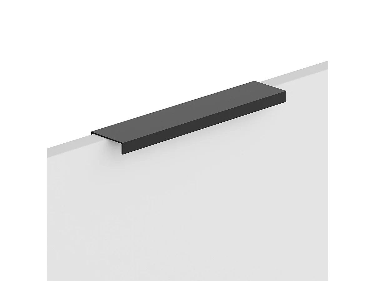 Ensemble de 6 meubles de cuisine - L. 185 cm - chêne clair cannelé - Sierra Mix