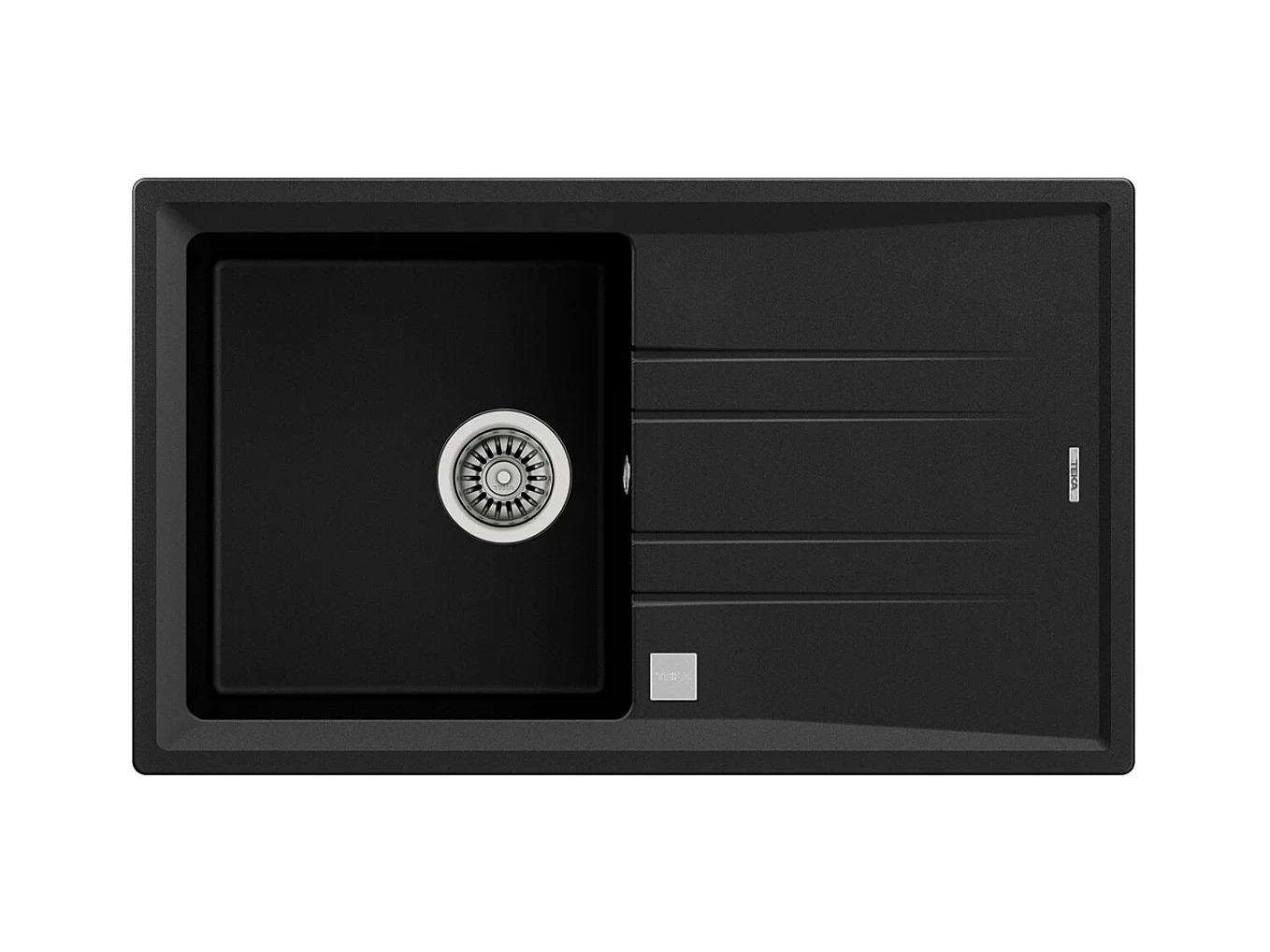 Ensemble de 6 meubles de cuisine - L. 185 cm - vert sauge - Luzia