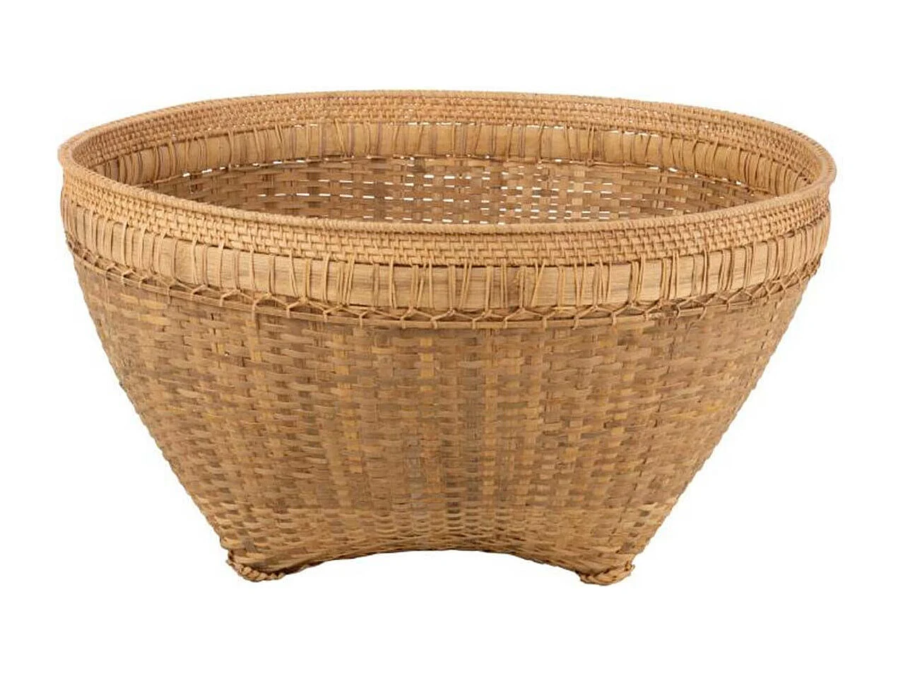 Cache-Pot Rond en Rotin "Extra" 82cm Naturel