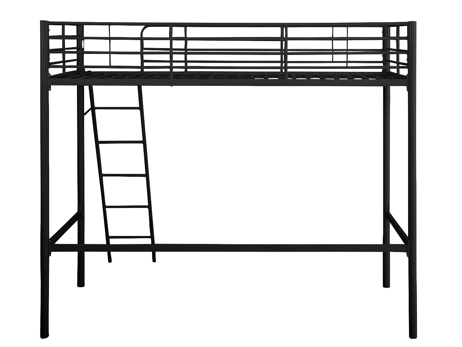 Clove | Letto Letto Alto 90 Nero Metallo