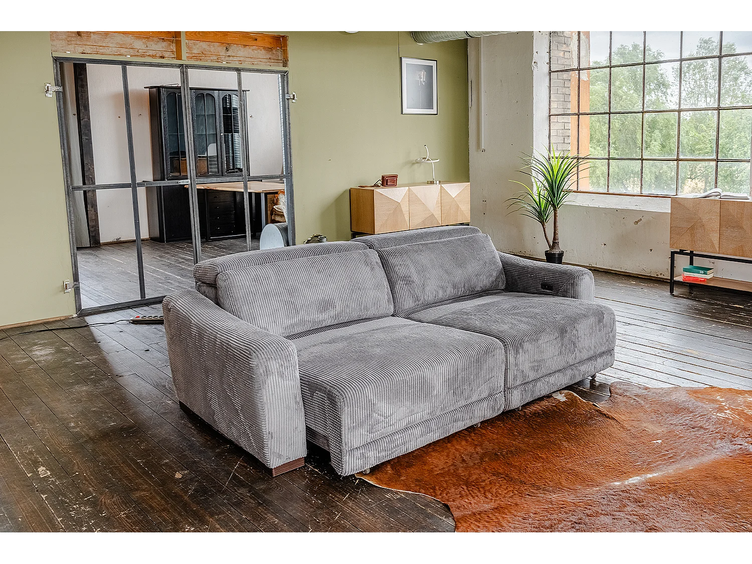 Sofa - Anthrazit Cord - KIANA