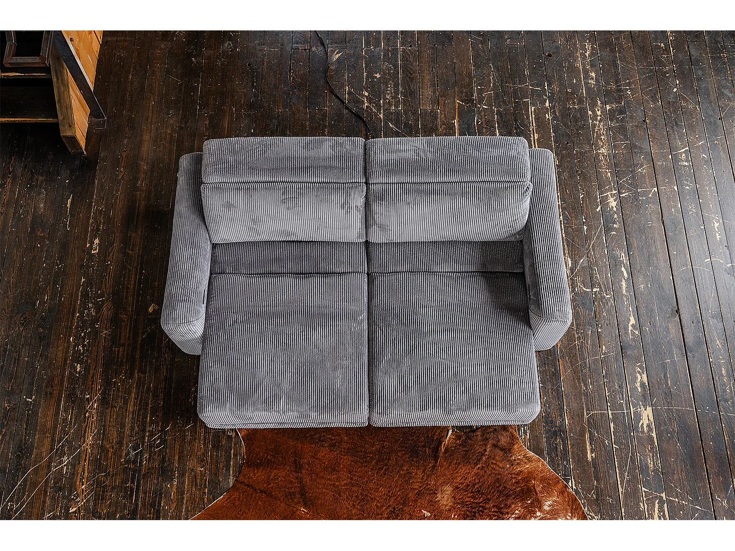 Sofa - Anthrazit Cord - KIANA