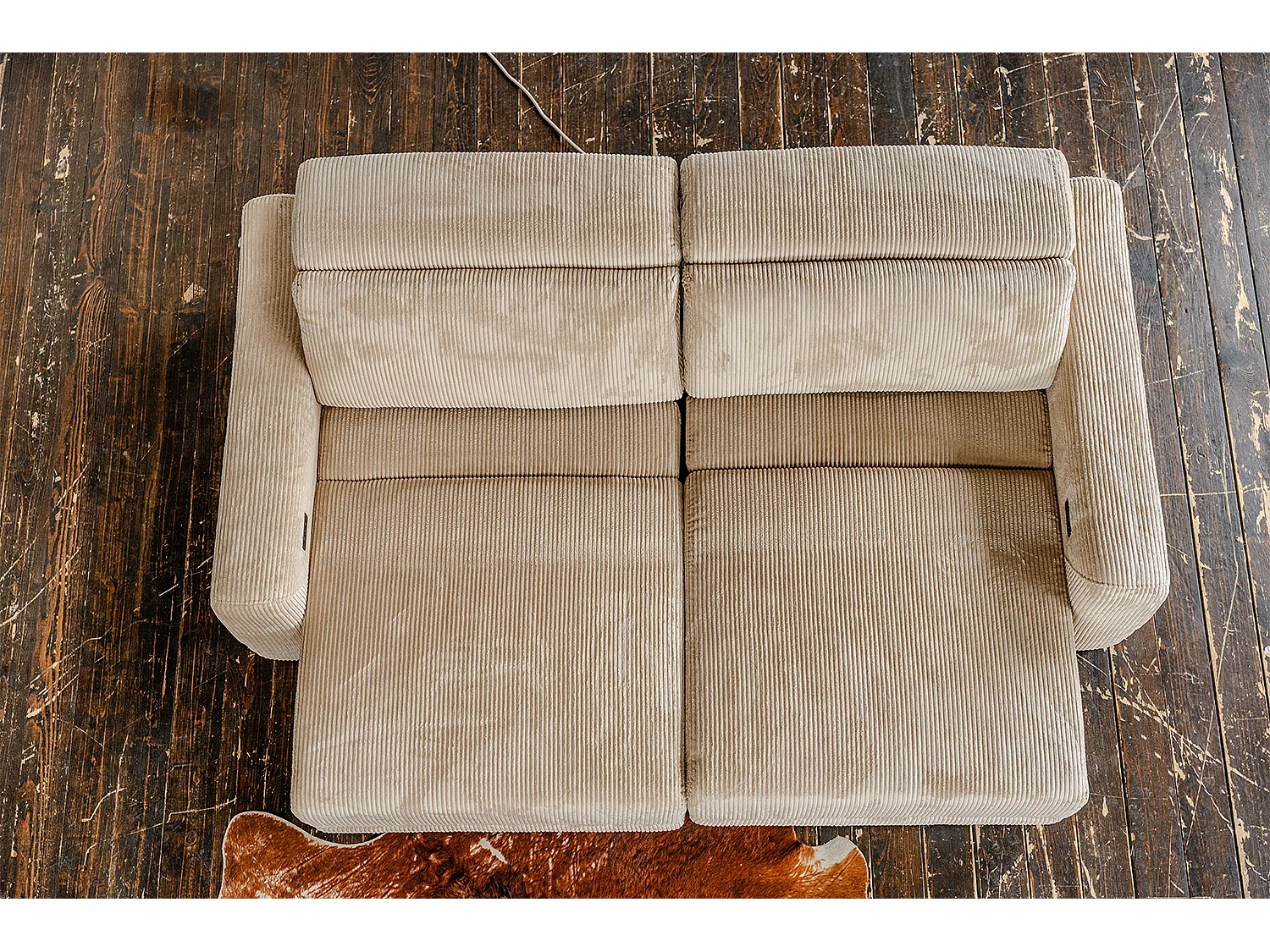Sofa - Beige Cord - KIANA