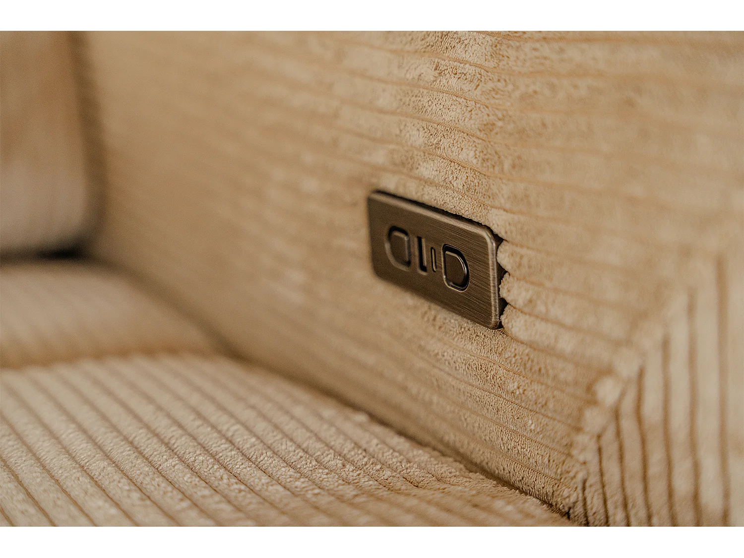 Sofa - Beige Cord - KIANA