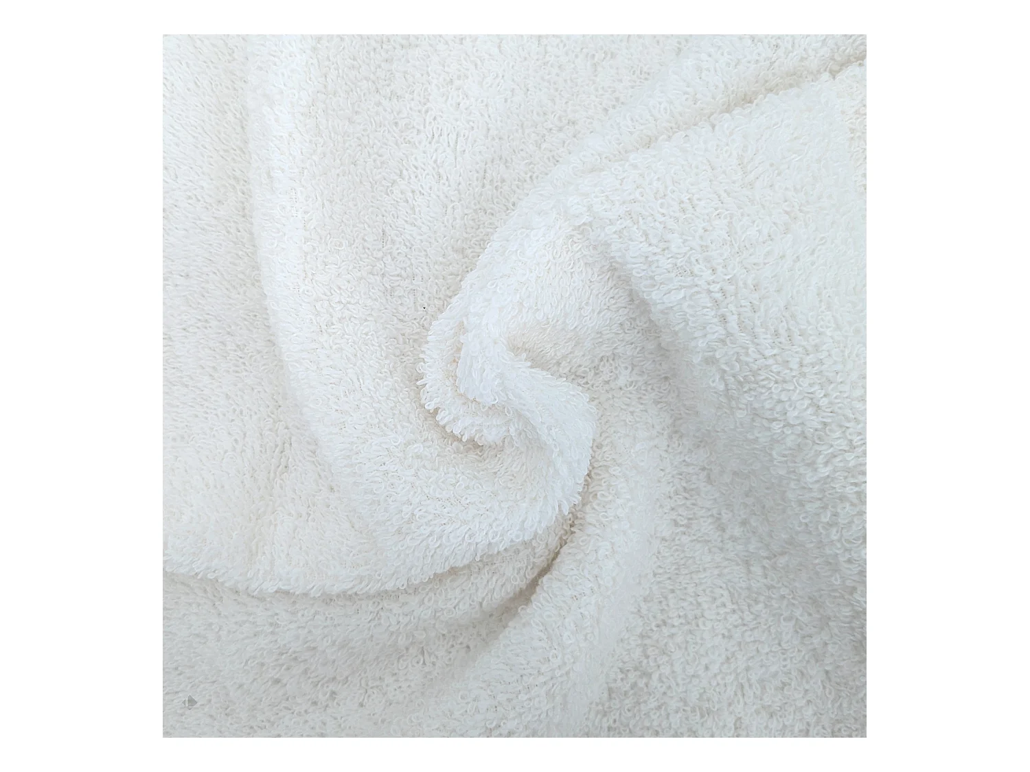 Lot de 2 torchons de cuisine éponge 50x50 cm collection LINE bleu/vert