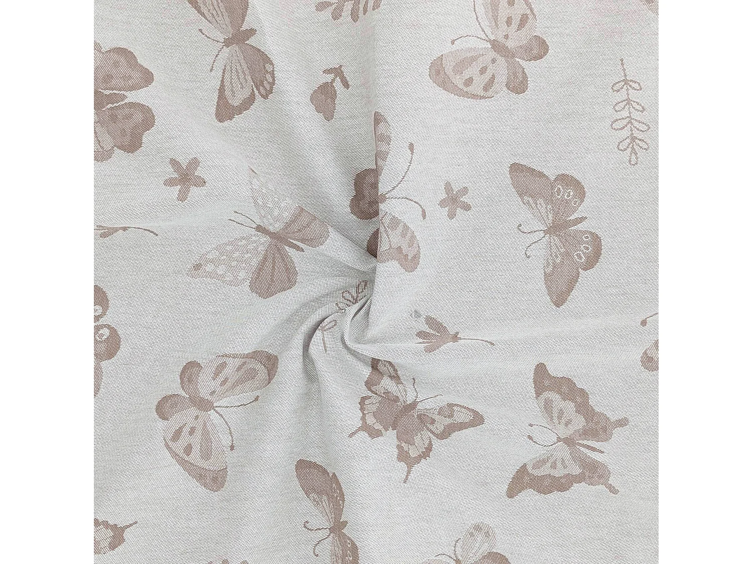 Lot de 2 torchons de cuisine toile collection WINGS 50x70 cm marron