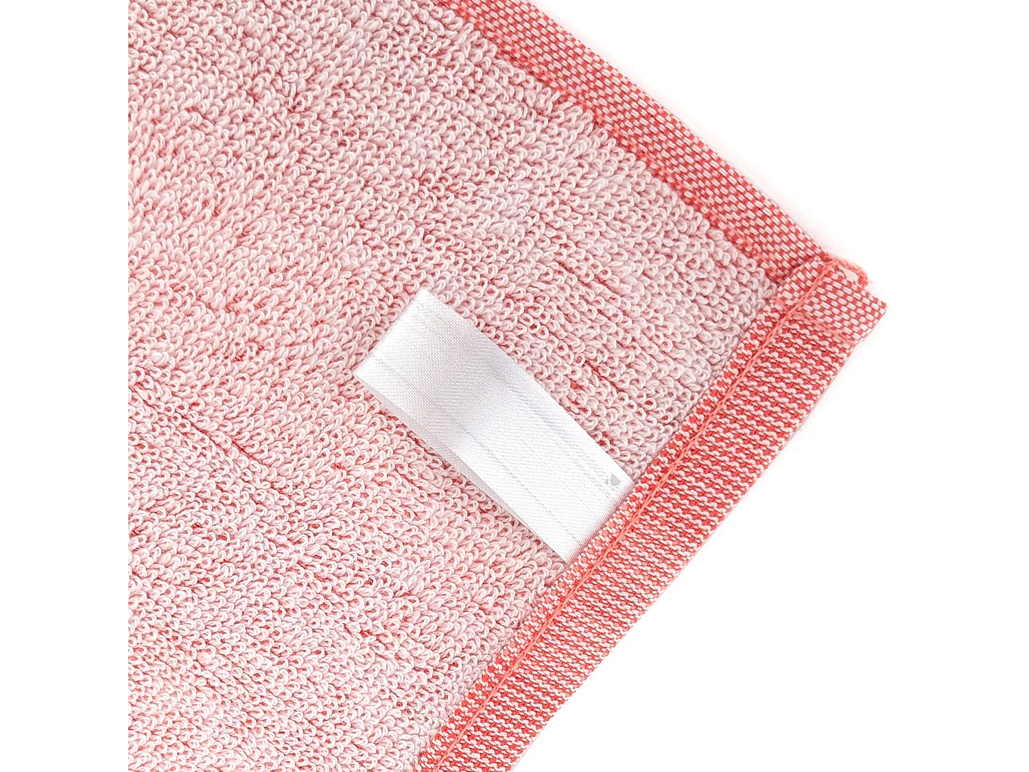 Lot de 2 torchons de cuisine éponge 50x50 cm collection SEAFOOD orange