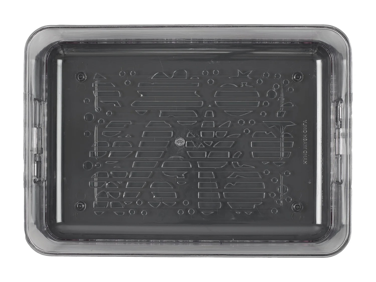 Organisateur Micro-ondes 54x35x36cm Noir, Marron