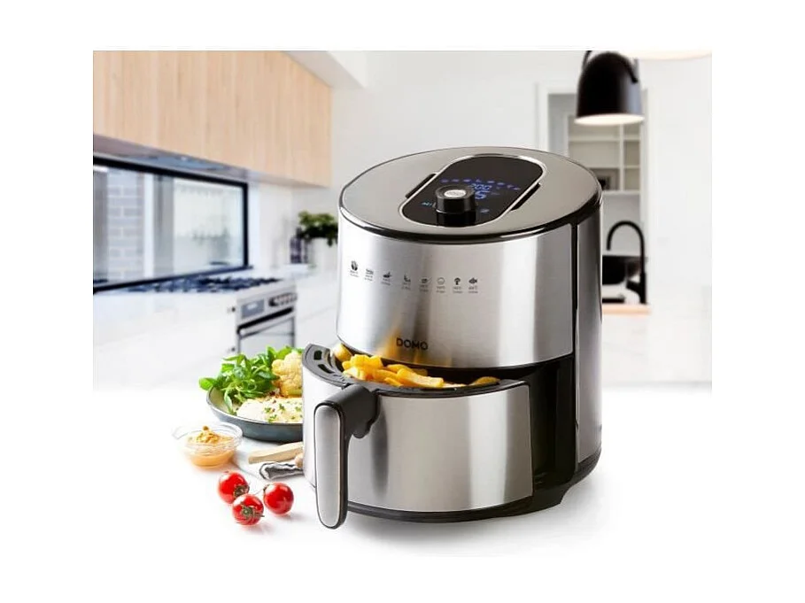 Domo Friteuse sans huile 4l 1500w inox - DO530FR