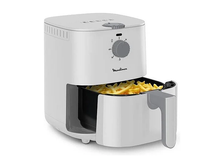 MOULINEX Friteuse sans huile, Capacité 3.5 L, Air Fryer compacte, Polyvalente, Écoénergétique, Easy Fry Essential EZ130A20