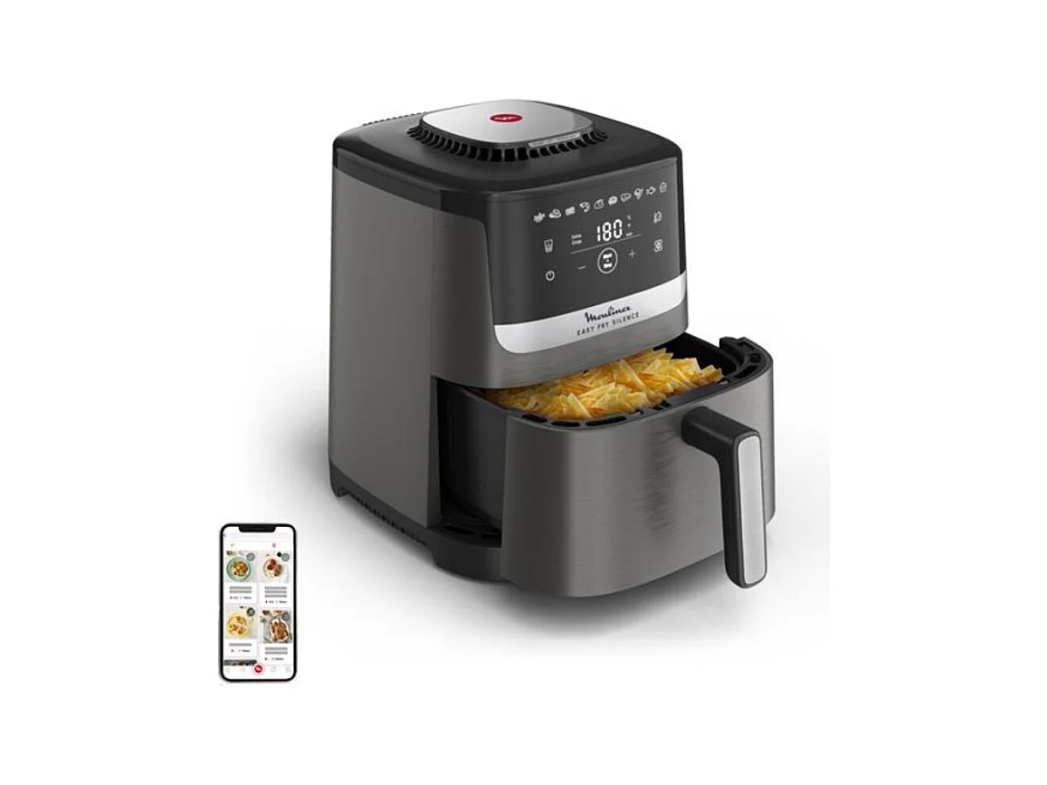 Moulinex Friteuse 5l 1670w gris charbon - EZ551HF0