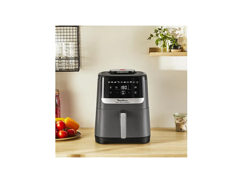 Moulinex Friteuse 5l 1670w gris charbon - EZ551HF0