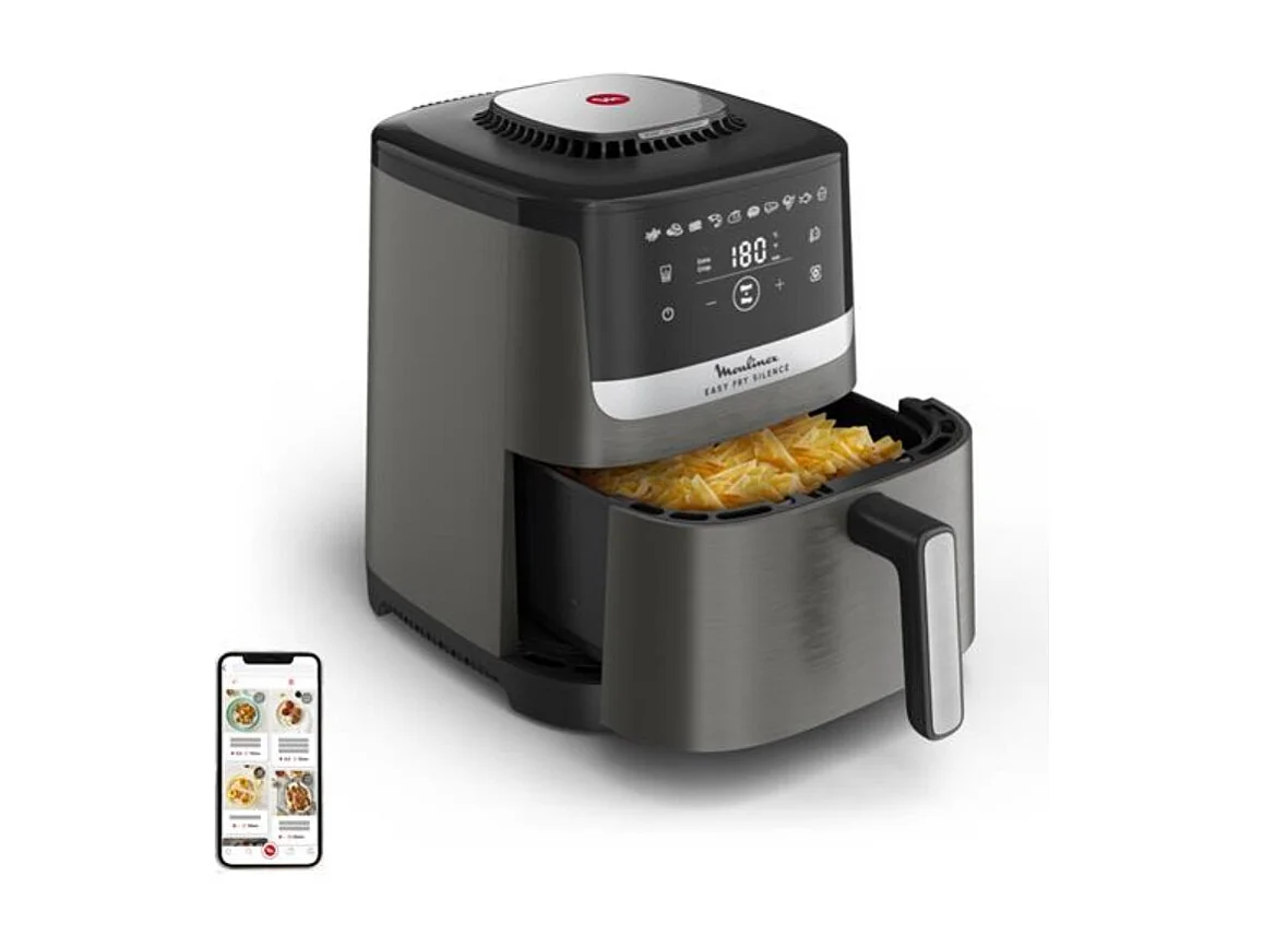 Moulinex Friteuse 5l 1670w gris charbon - EZ551HF0