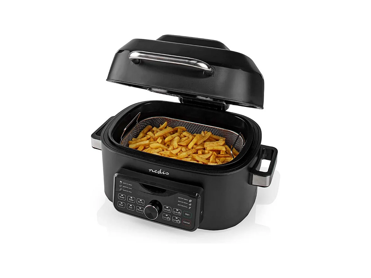 Nedis Friteuse 6l 1600w noir - KAAFG600BK