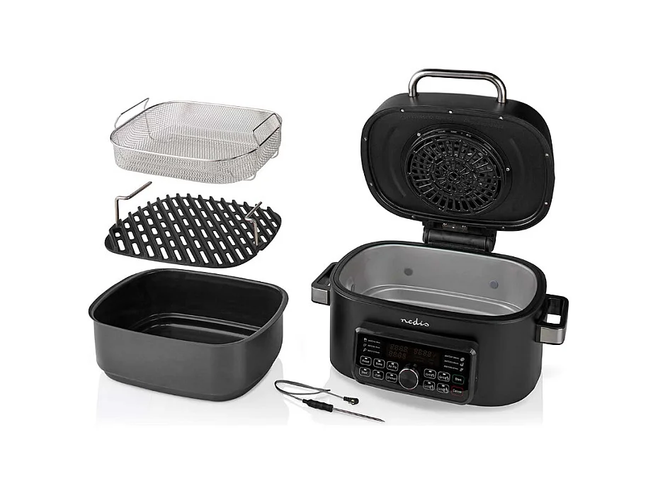 Nedis Friteuse 6l 1600w noir - KAAFG600BK