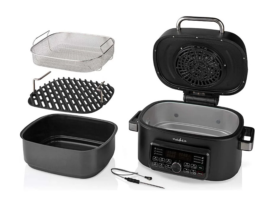 Nedis Friteuse 6l 1600w noir - KAAFG600BK