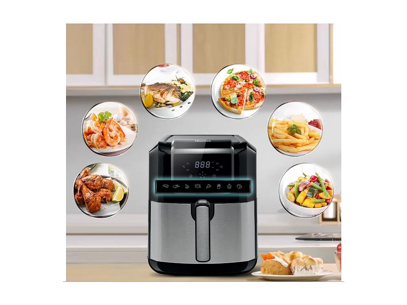 Friteuse sans huile HISENSE H06AFBS1S3