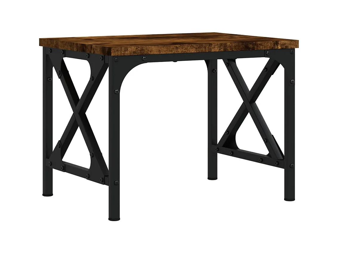 Prolenta Premium -  Support d'imprimante chêne fumé 40x30x31 cm bois d'ingénierie