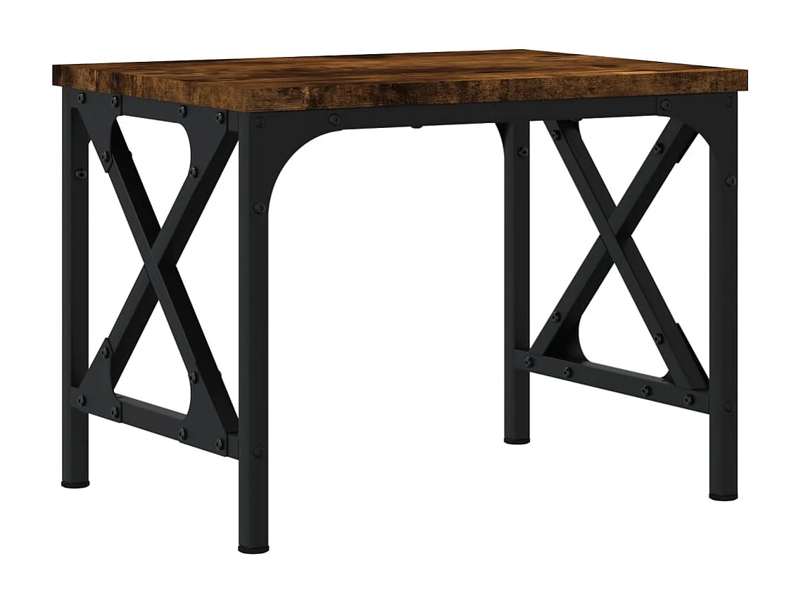 Prolenta Premium -  Supporto Stampante Rovere Fumo 40x30x31 cm Legno Multistrato