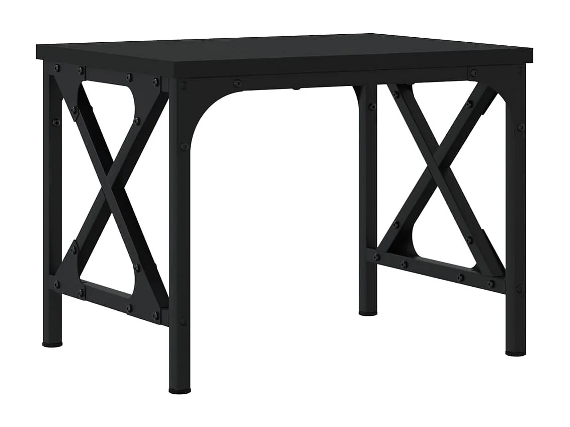 Prolenta Premium -  Supporto per Stampante Nero 40x30x31 cm in Legno Multistrato