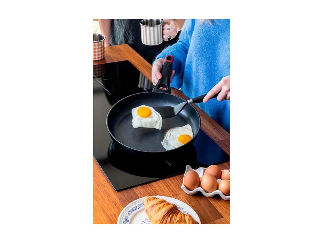 Poele - PYREX - 1455020 - En aluminium forgé - Antiadhésif - 30 cm - Sans PFAS