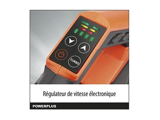 Souffleur batterie 20 Volts vitesse 145km