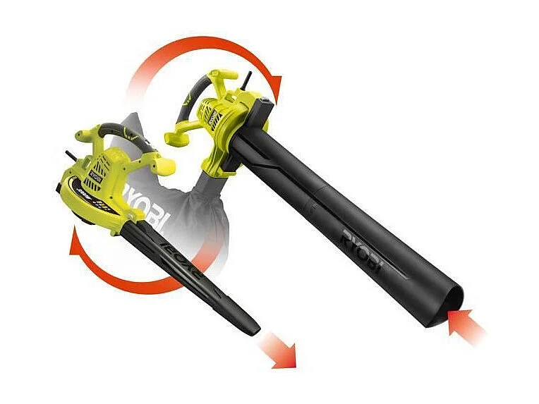 RYOBI Aspirateur souffleur 3 000W - 2 en 1 - 375km/h