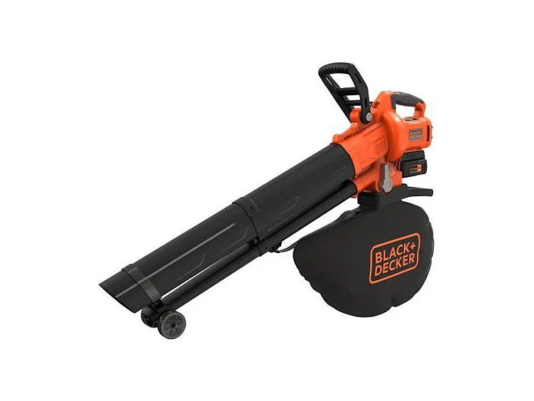Aspirateur-souffleur-broyeur BLACK+DECKER 36V - Avec batterie et chargeur - Sac 45L