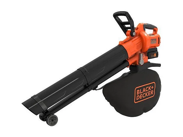 Aspirateur-souffleur-broyeur BLACK+DECKER 36V - Avec batterie et chargeur - Sac 45L