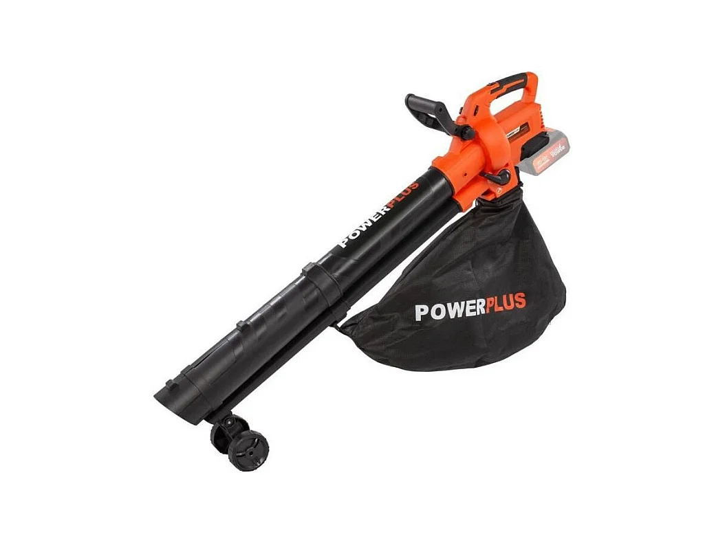 Aspirateur souffleur broyeur a batterie 40V POWDPG75270 - moteur brushless - Livré sans batterie ni chargeur