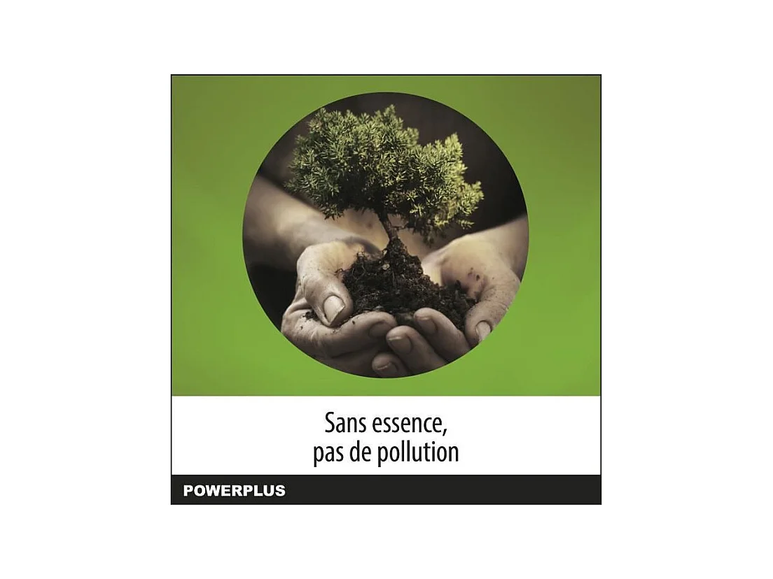 Aspirateur souffleur broyeur a batterie 40V POWDPG75270 - moteur brushless - Livré sans batterie ni chargeur