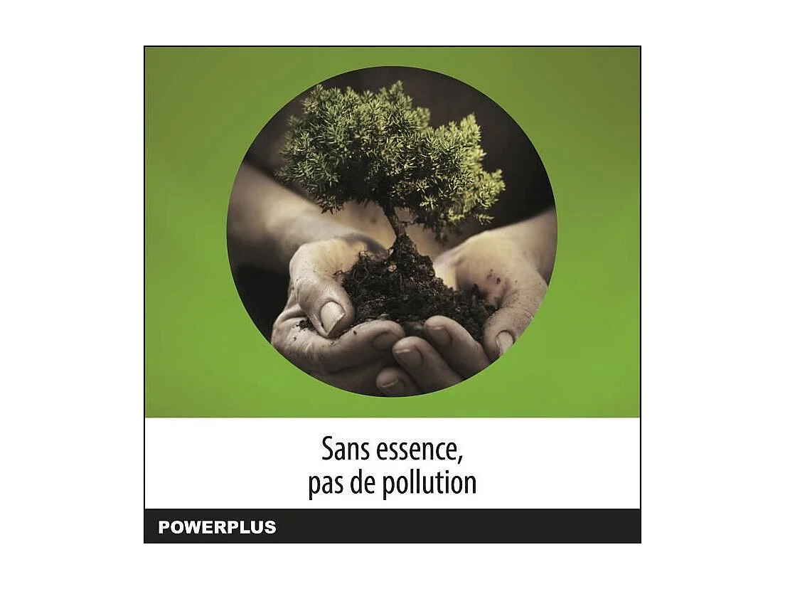 Aspirateur souffleur broyeur a batterie 40V POWDPG75270 - moteur brushless - Livré sans batterie ni chargeur