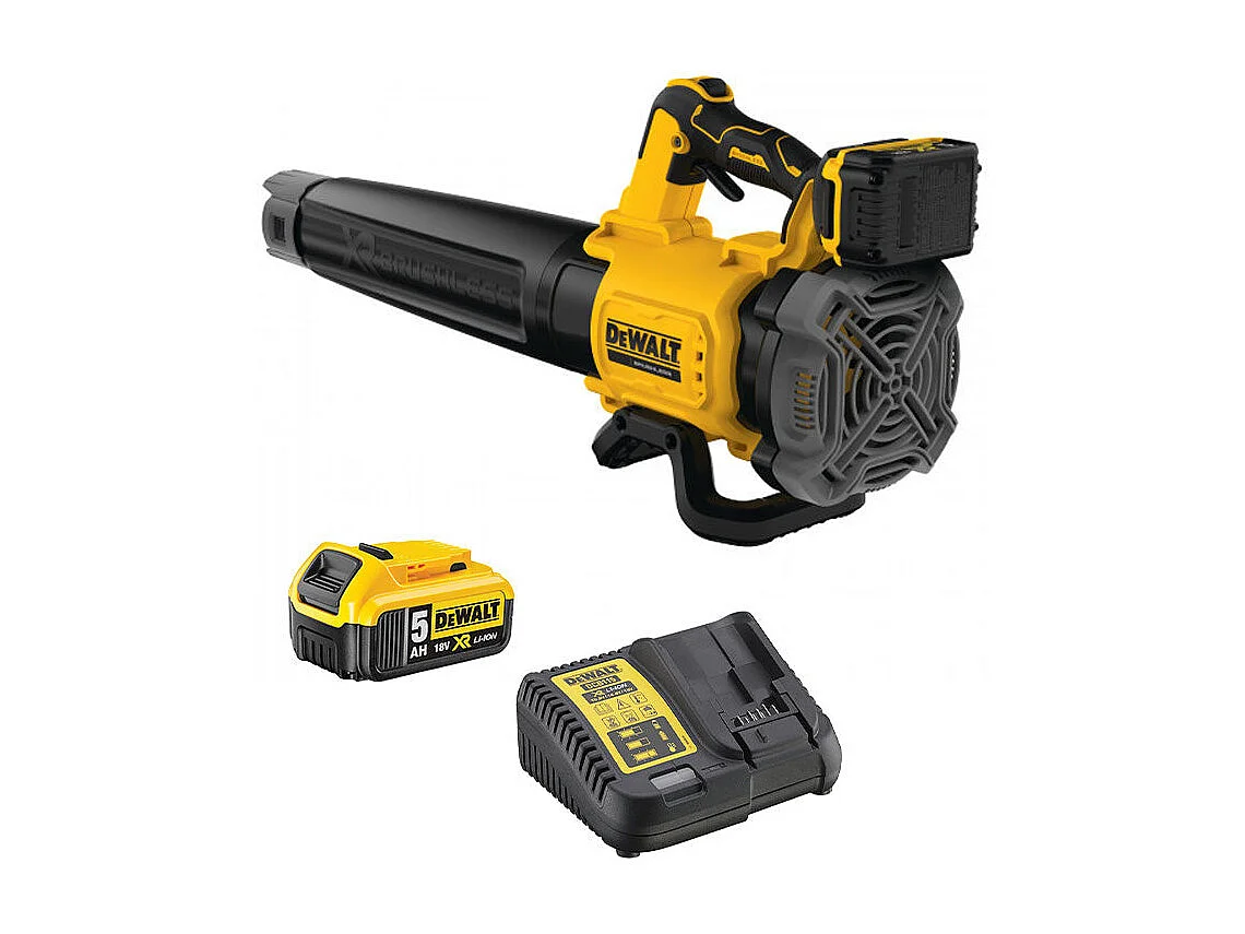 Souffleur XR 18V DEWALT DCMBL562P1-QW  5Ah Li-Ion Brushless