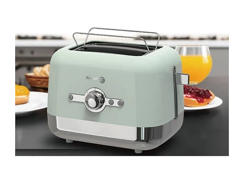 Grill Pain - FAGOR - FG1930 - 3 fonctions : Réchauffage, Annulation, Décongélation