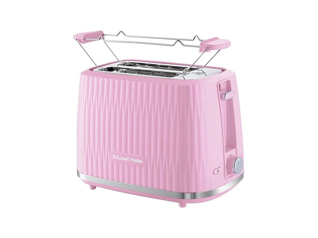 Grille-pain - RUSSELL HOBBS - EDEN - 800 W - 2 fentes - Rasberry