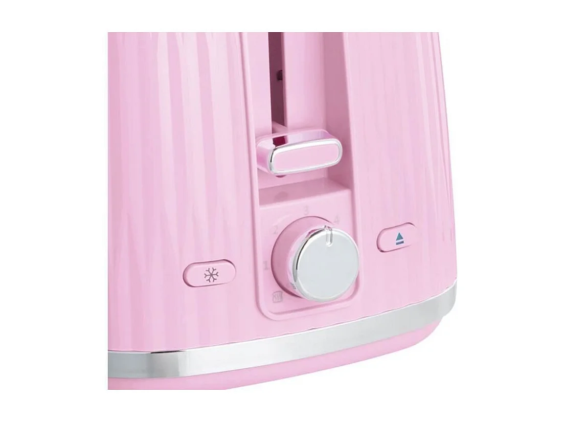Grille-pain - RUSSELL HOBBS - EDEN - 800 W - 2 fentes - Rasberry