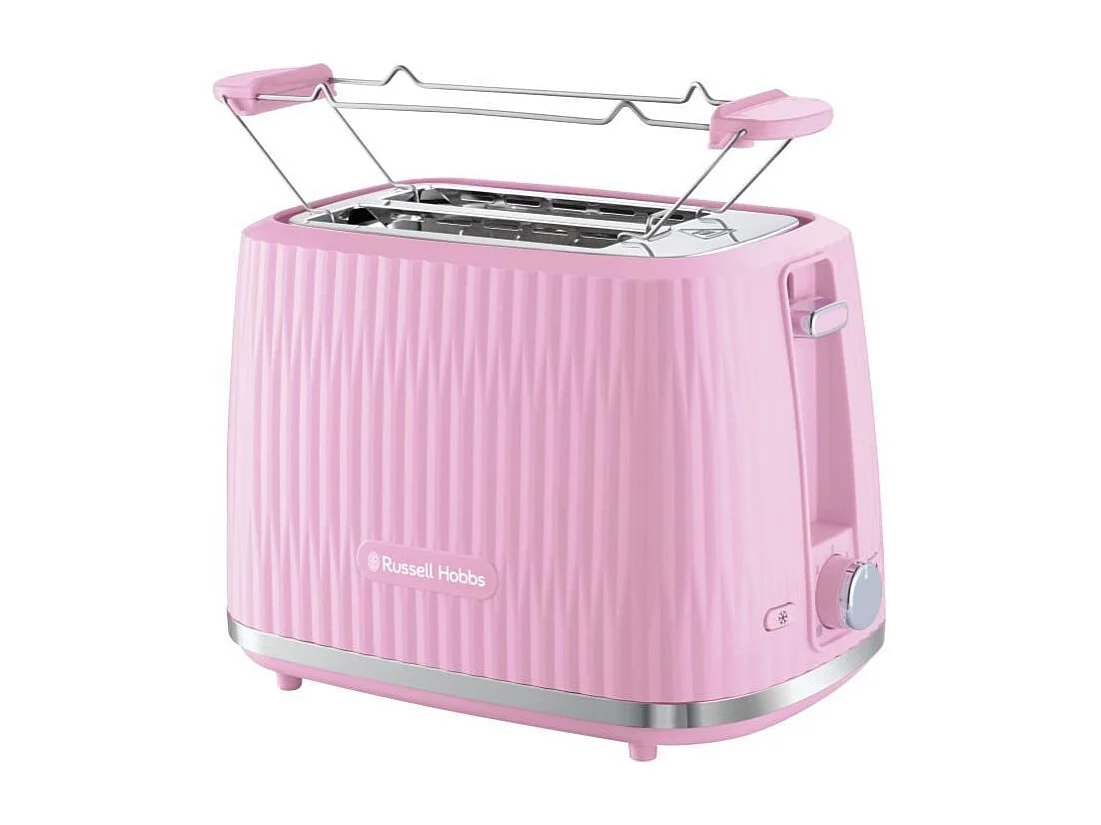 Grille-pain - RUSSELL HOBBS - EDEN - 800 W - 2 fentes - Rasberry