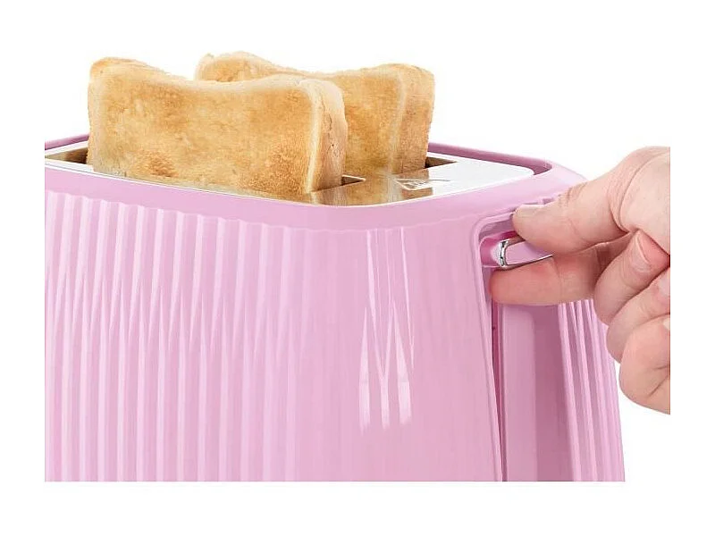 Grille-pain - RUSSELL HOBBS - EDEN - 800 W - 2 fentes - Rasberry