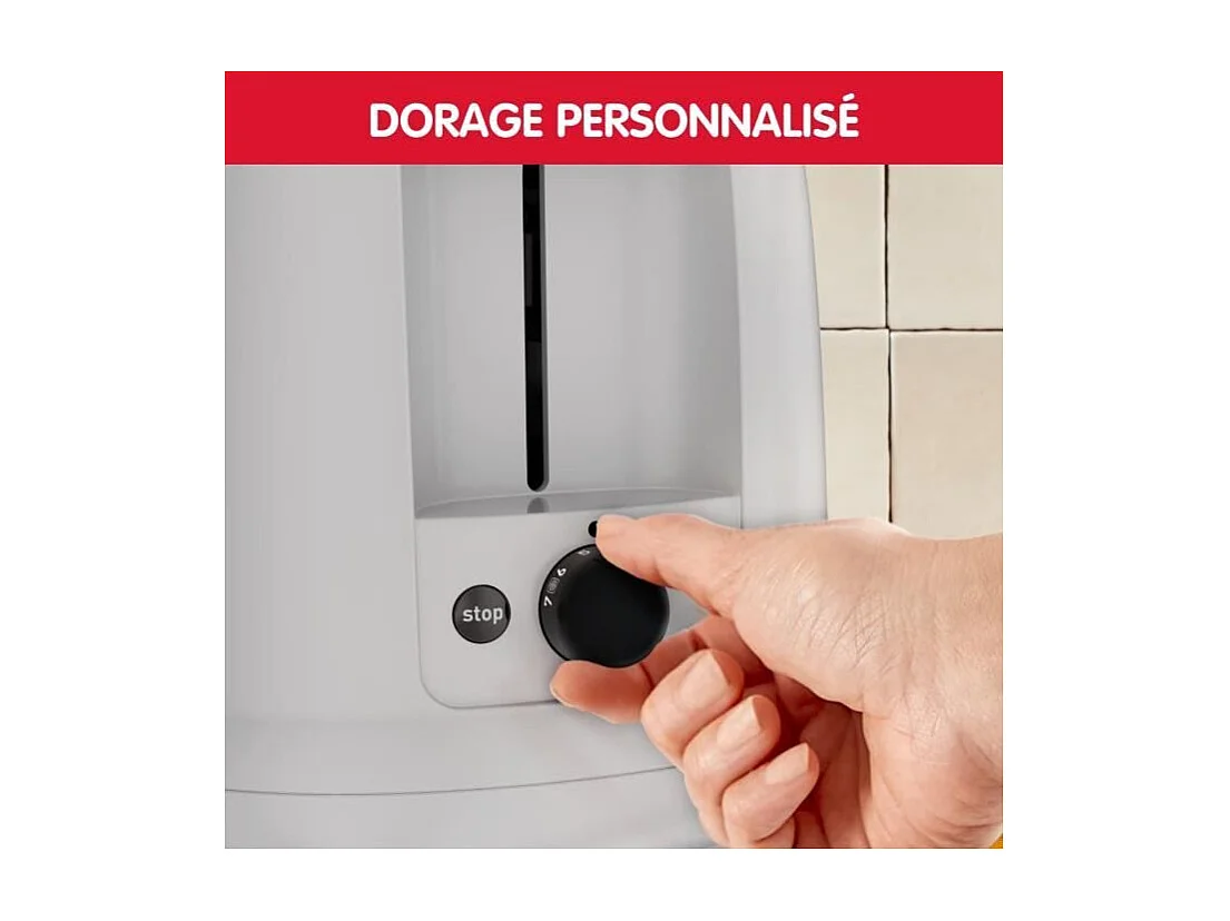 Tostadeira Moulinex Simpleo L 2 fendas extra largas, 7 níveis de tostagem