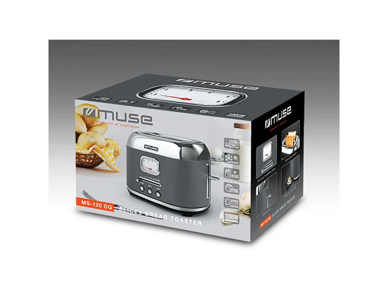 Grille pain MUSE MS-120DG