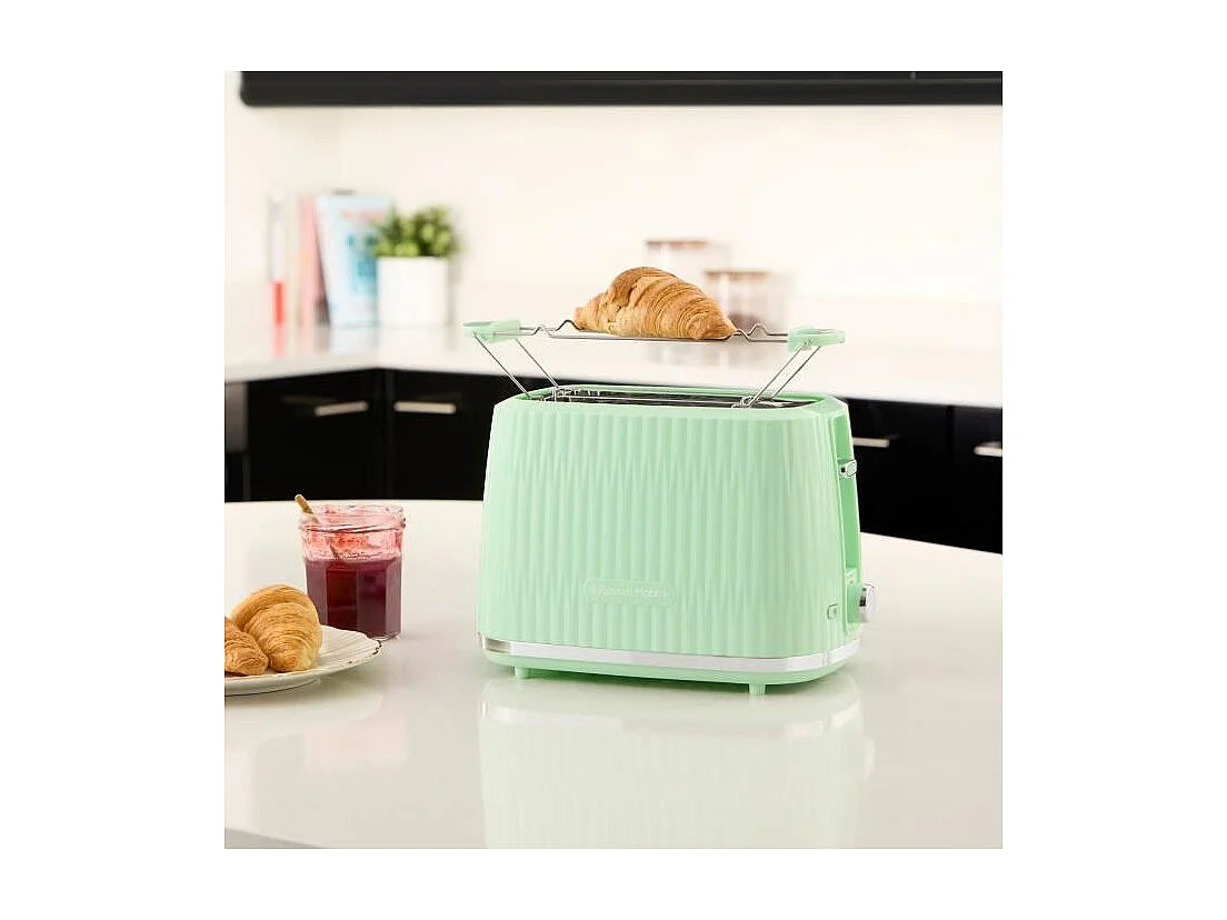 Grille-pain - RUSSELL HOBBS - EDEN - 800 W - 2 fentes - Pistachio